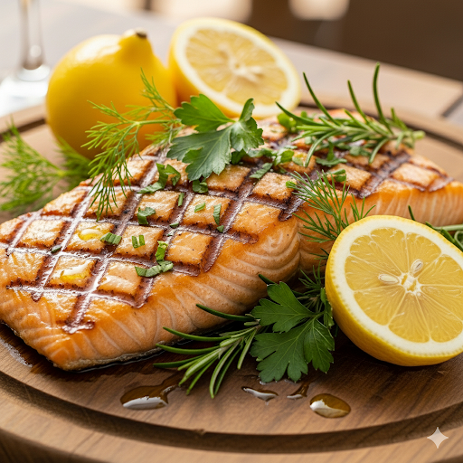 Salmone alla Griglia