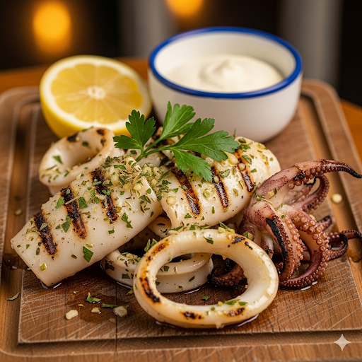 Calamari alla Griglia