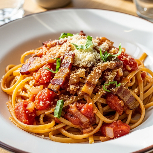 Linguine all'Amatriciana